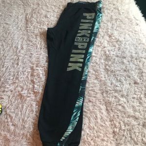 VS Pink joggers medium